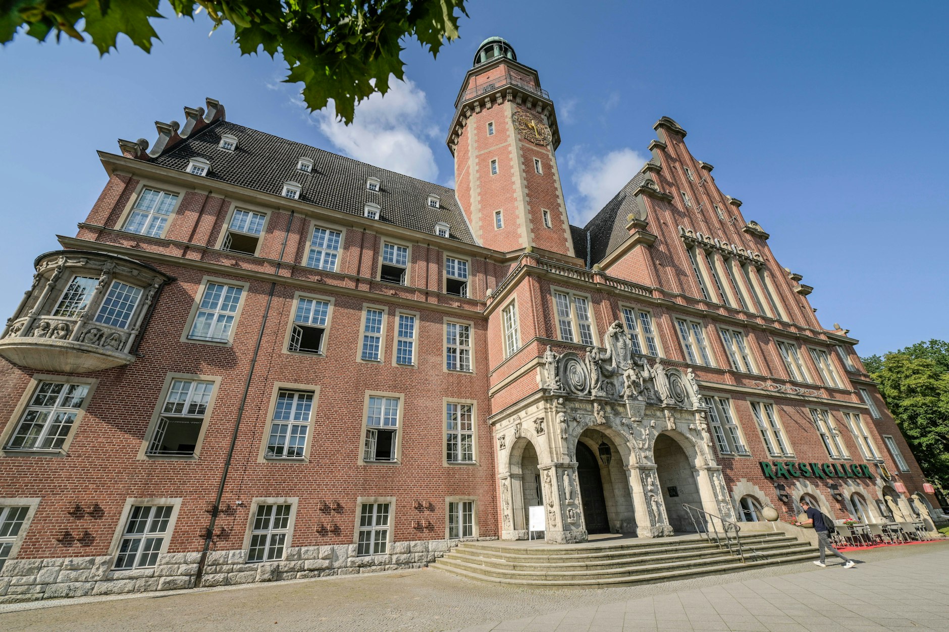 Rathaus Reinickendorf: Der Bezirk konnte im Jahr 2024 11,04 Millionen Euro Überschuss erwirtschaften.