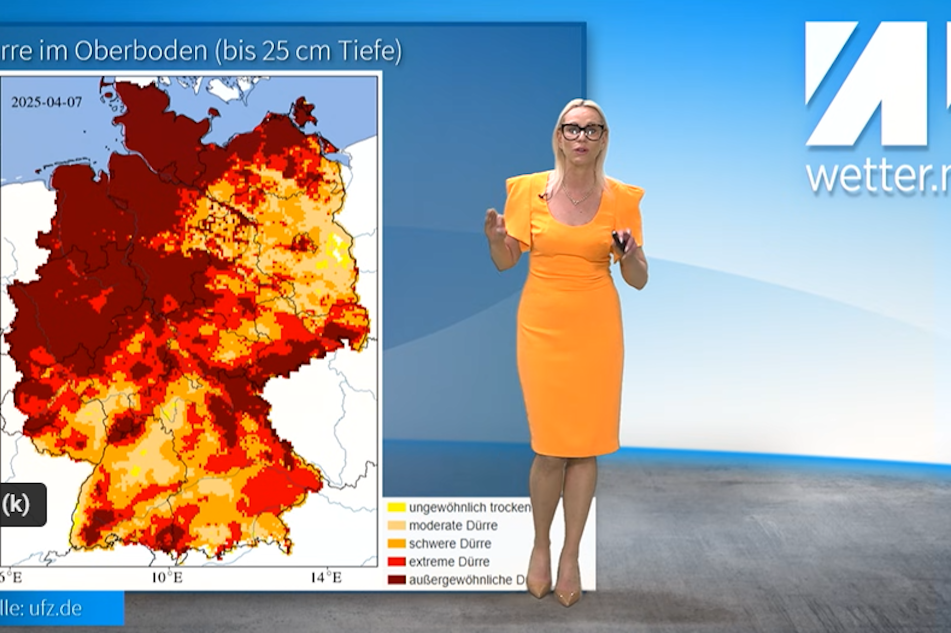 Wetter-Experten Kathy Schrey erklärt, wie sich die Trocken-Krise immer weiter zuspitzt.