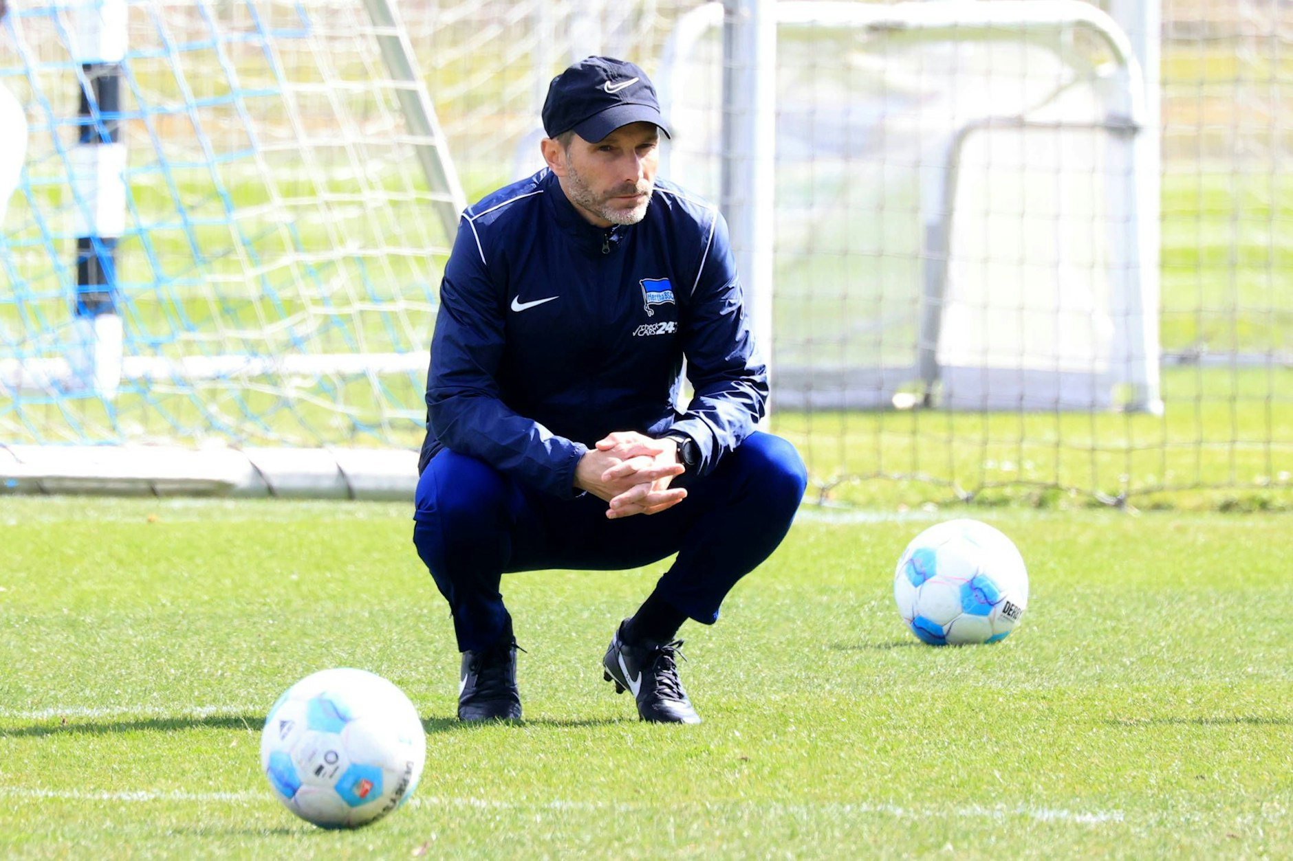 Hertha-Trainer Stefan Leitl will so schnell wie möglich den Klassenerhalt. Sonnabend muss dazu ein Heimsieg gegen Darmstadt her.