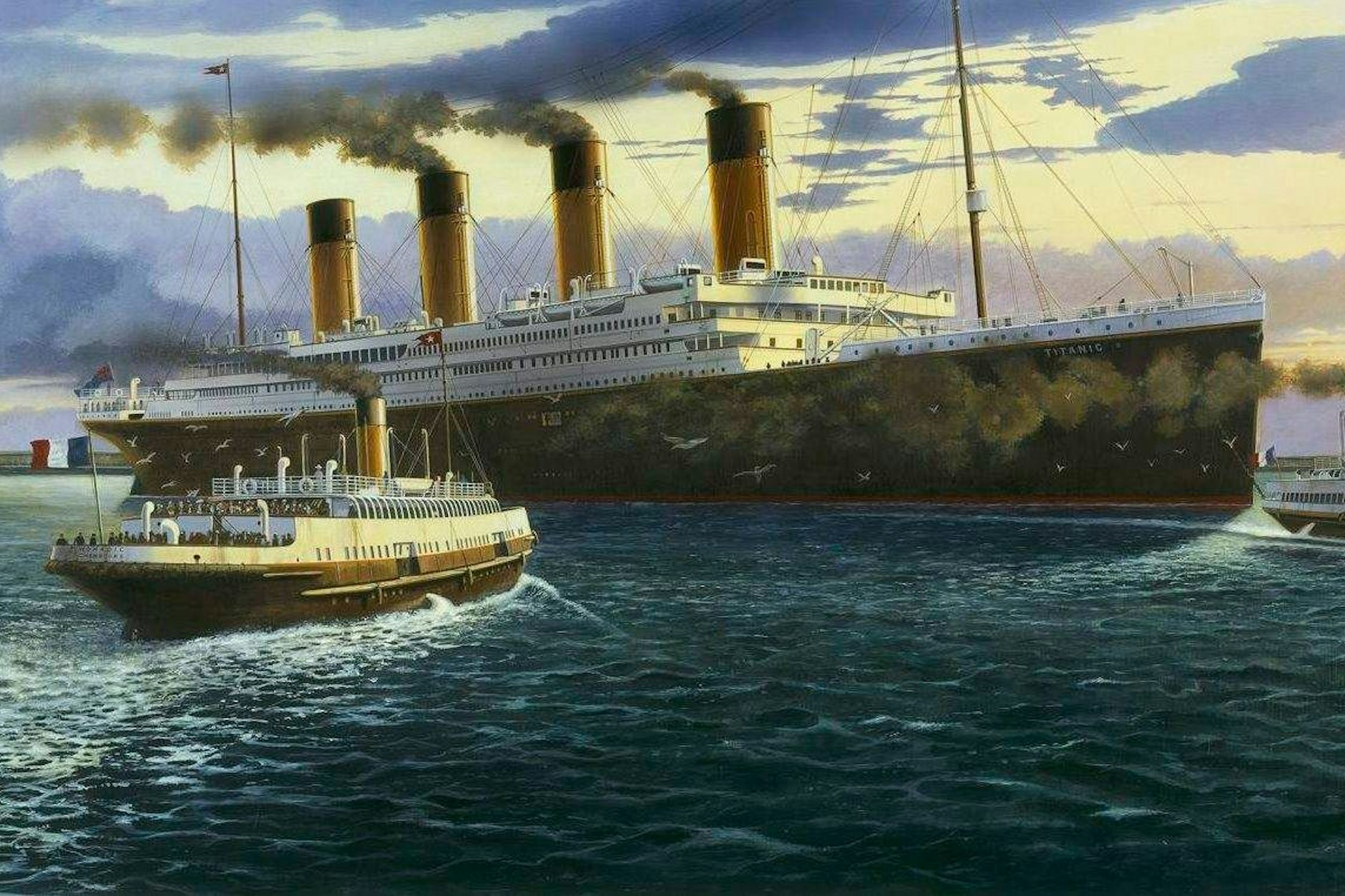 Die Titanic war zum Zeitpunkt ihrer Jungfernfahrt das luxuriöseste Passagierschiff der Welt. Doch die Fahrt von England nach Amerika endete mit einer Katastrophe.