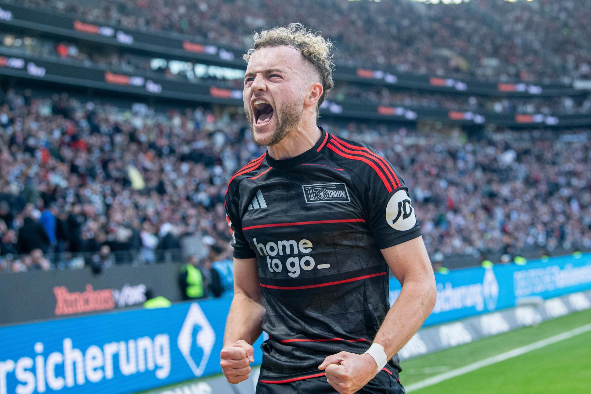 Benedict Hollerbach ist in der laufenden Saison treffsicherster Stürmer des 1. FC Union Berlin.