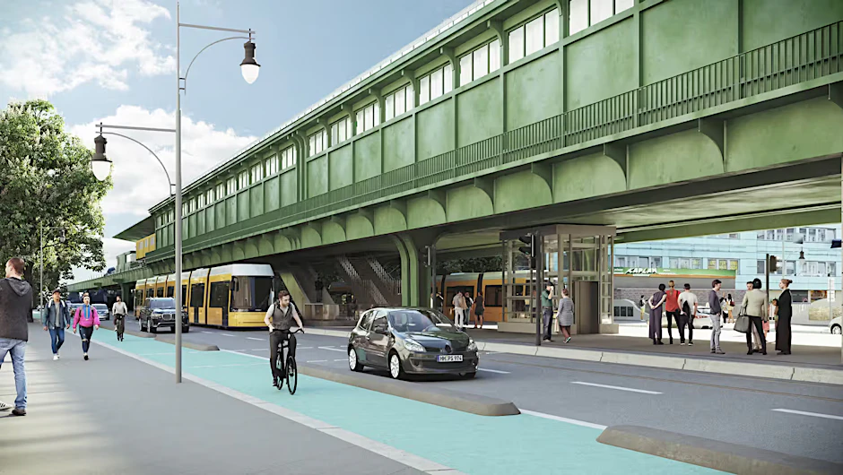 Die Schönhauser-Allee-Brücke steht kurz vor dem Abriss.