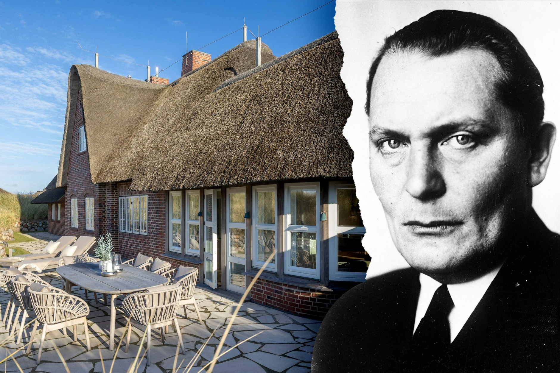 Dieses Ferienhaus auf der Insel Sylt gehörte früher der Familie von Hermann Göring, Chef der Luftwaffe unter Adolf Hitler. Er war die rechte Hand des Diktators.