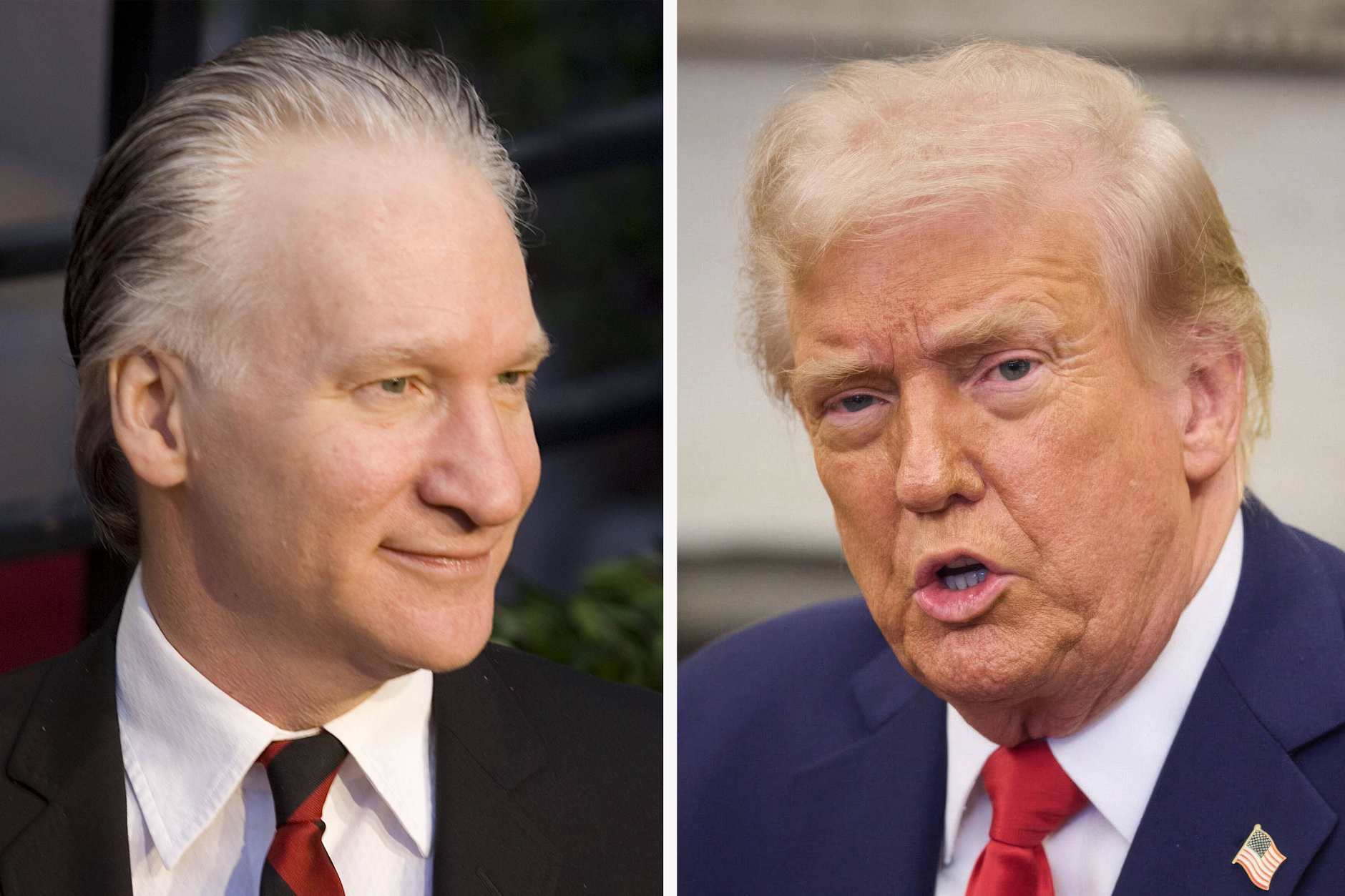 Haben zusammen zu Abend gegessen: Bill Maher und Donald Trump