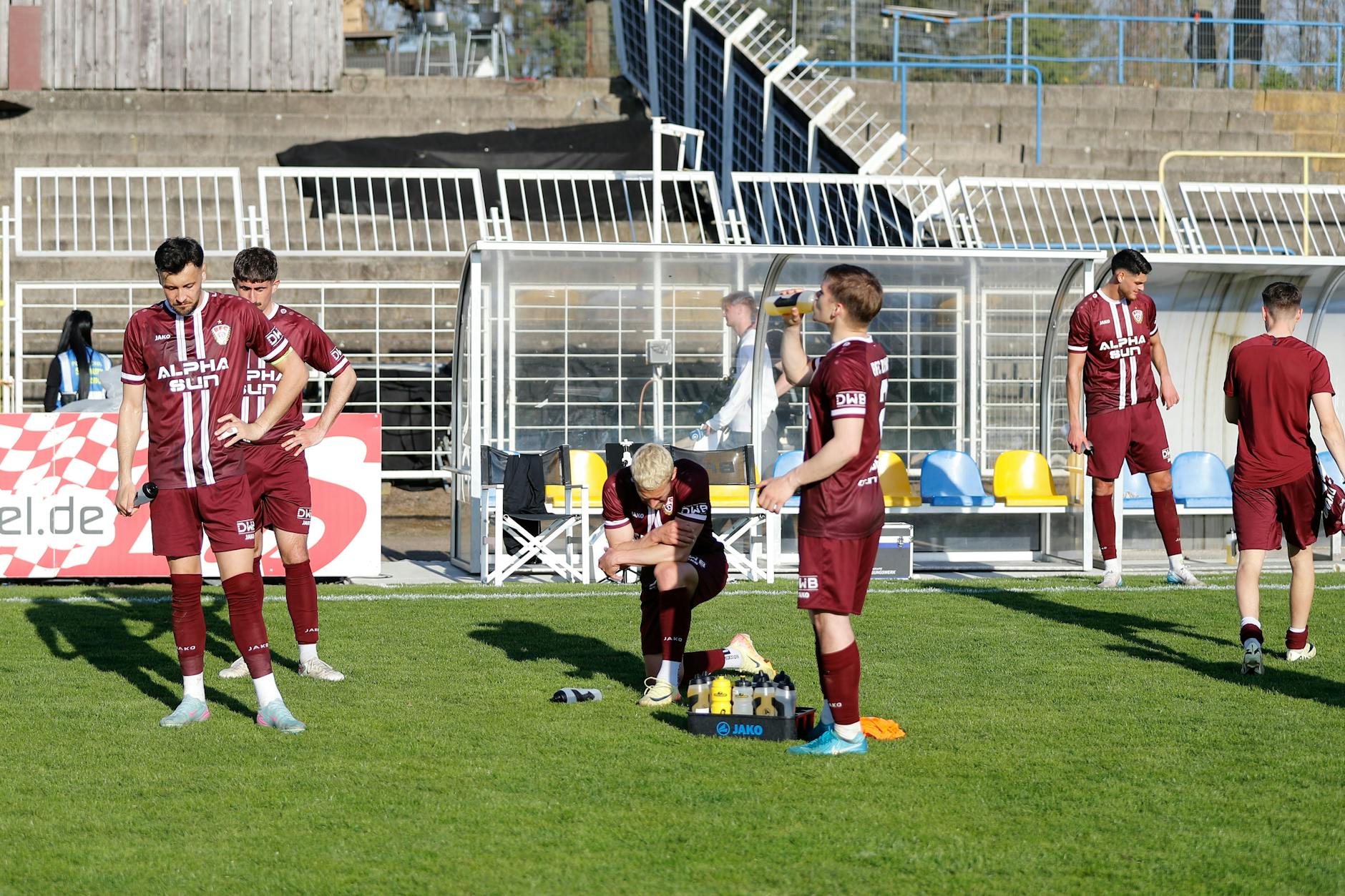 Nach der Niederlage in Leipzig schieben die Dynamos Frust.
