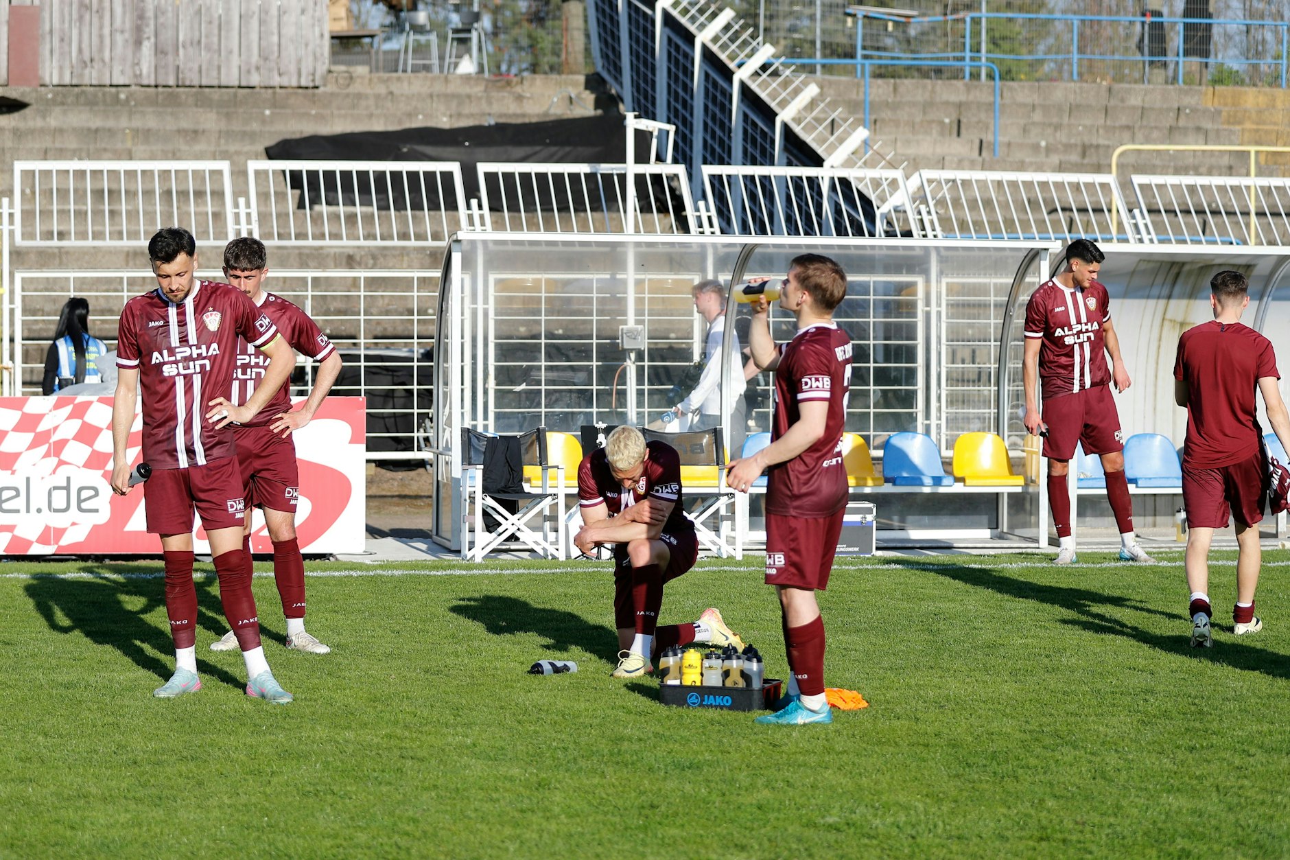 Nach der Niederlage in Leipzig schieben die Dynamos Frust.