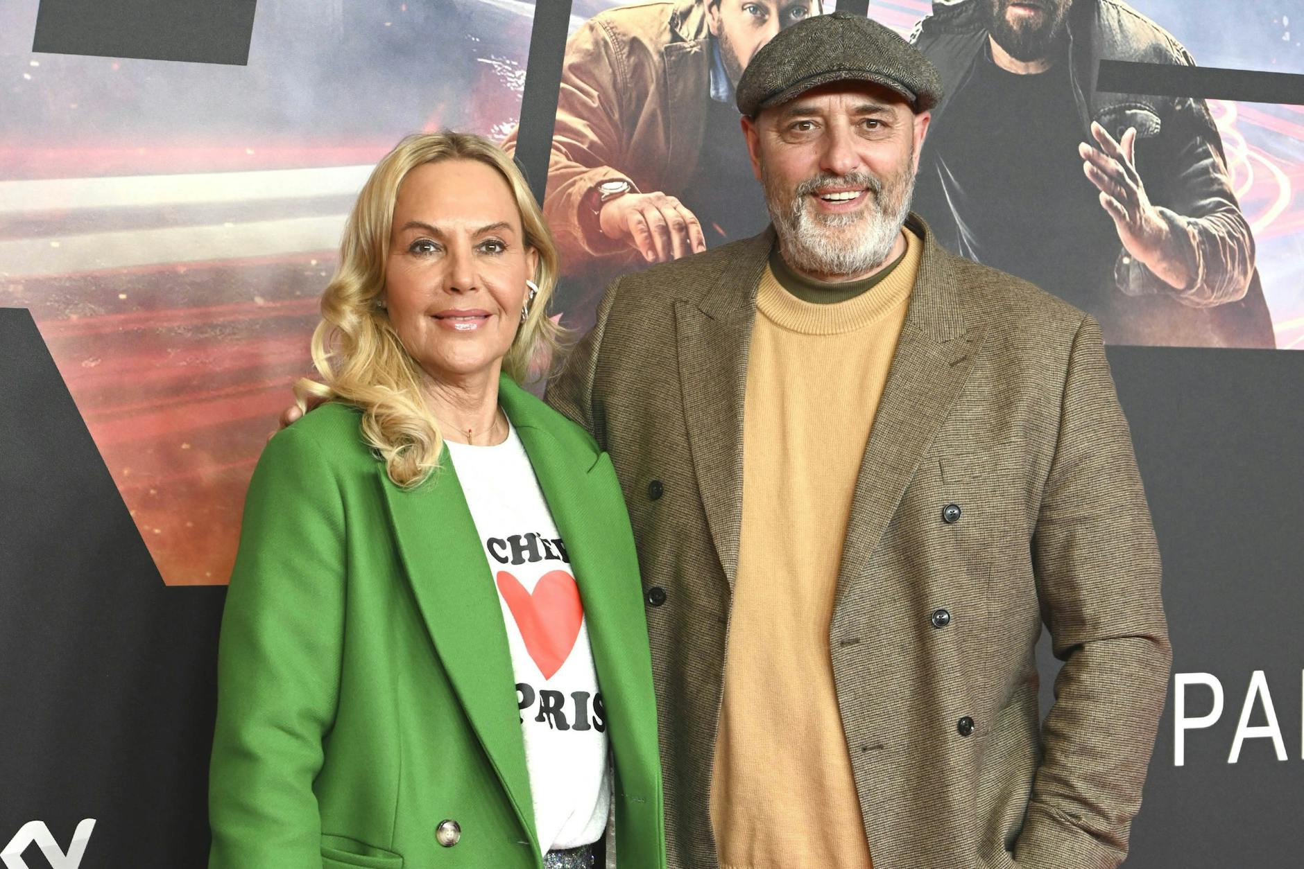 Natascha Ochsenknecht und ihr Bruder Ingo Robin bei einer Premiere in München im Jahr 2023.