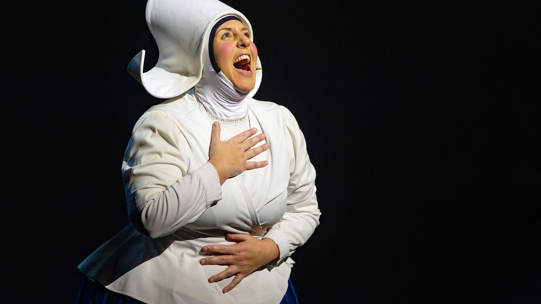 Musical-Star Steffi Irmen in ihrer Paraderolle als Amme.