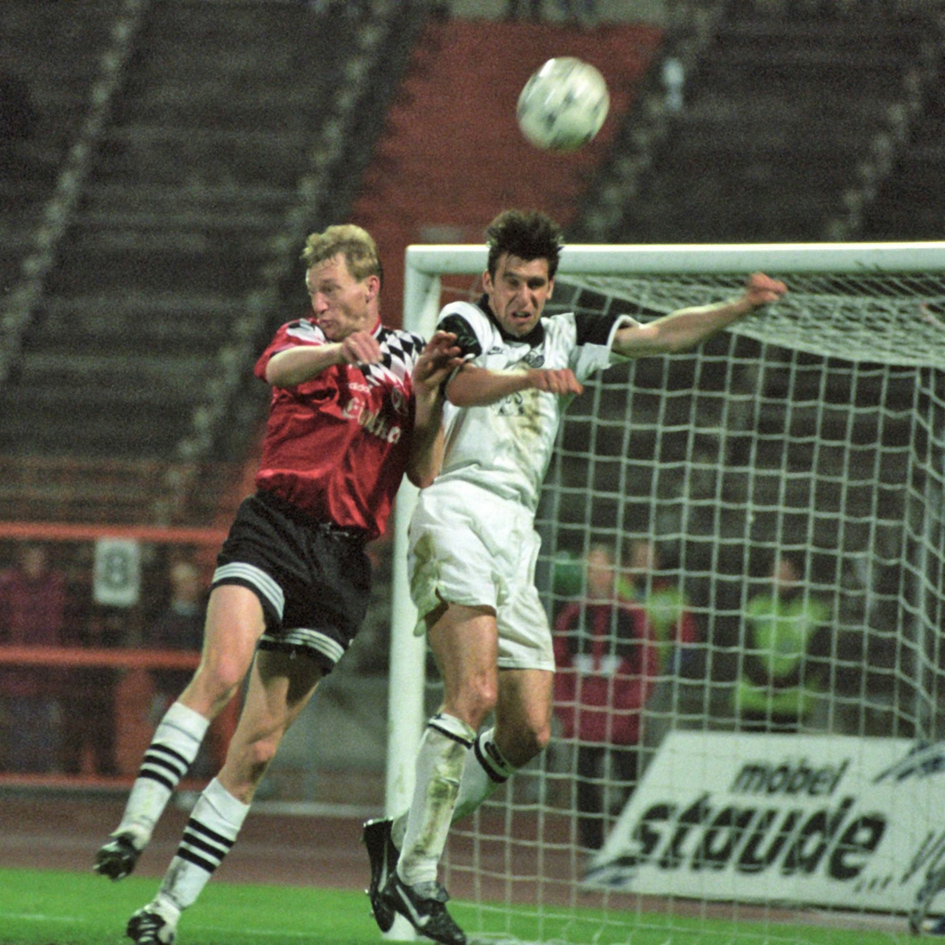 In der Saison 1995/96 spielte Michael Preetz noch für Wattenscheid. Erst danach wechselte er zu Hertha BSC.