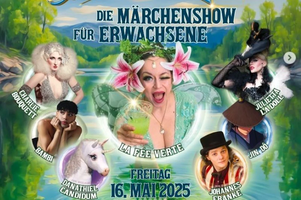 Frack & Spitzenhöschen: Show & Varieté mit Absinth am 18.10.25. Tickets!