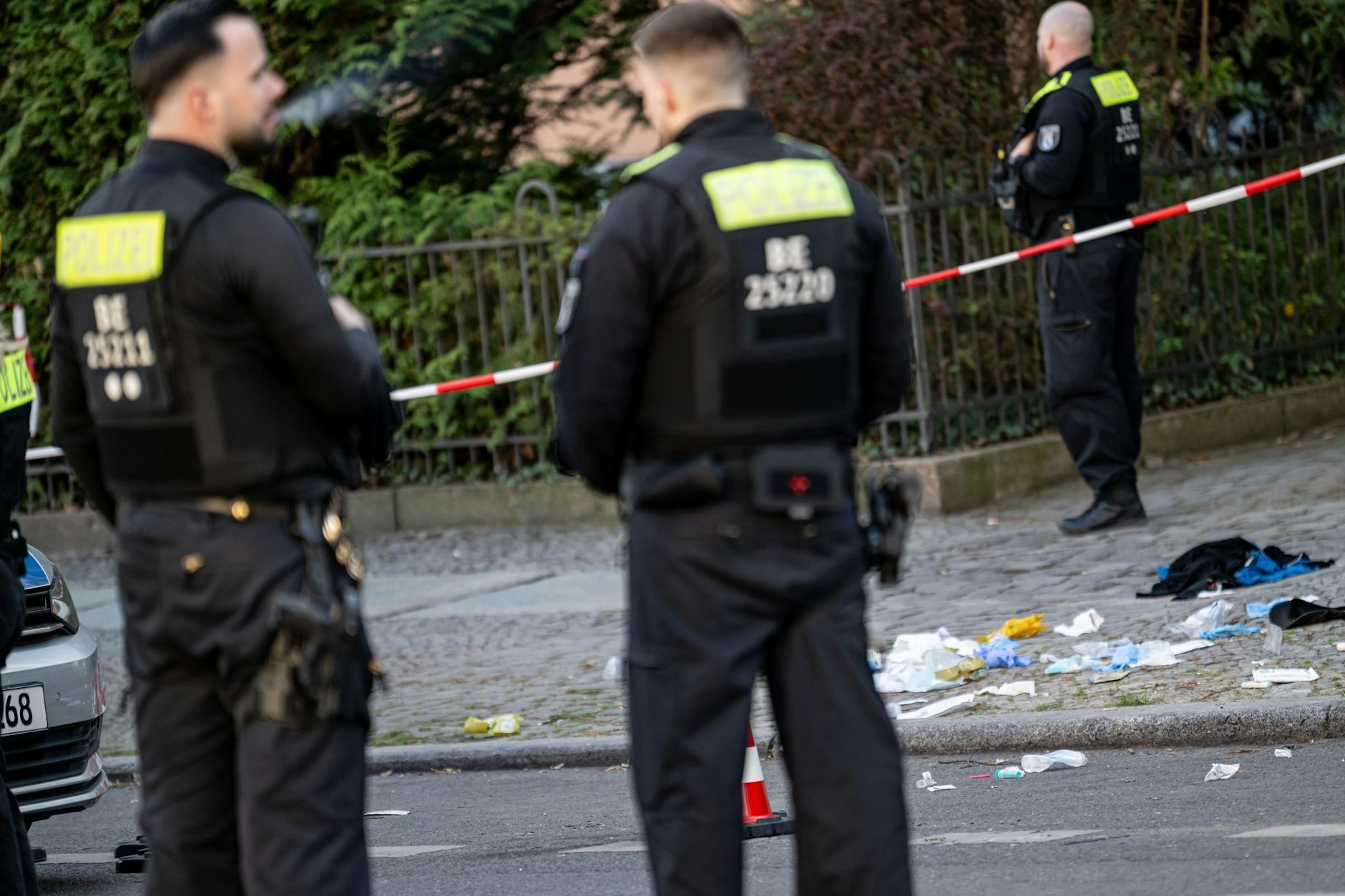 In dem U-Bahnhof Sophie-Charlotte-Platz erstach ein Mann einen anderen.