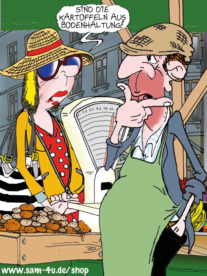 Auch am Dienstag starten wir mit dem Cartoon des Tages in den Tag - denn der hat einen festen Platz in unserer Rubrik Witz des Tages!