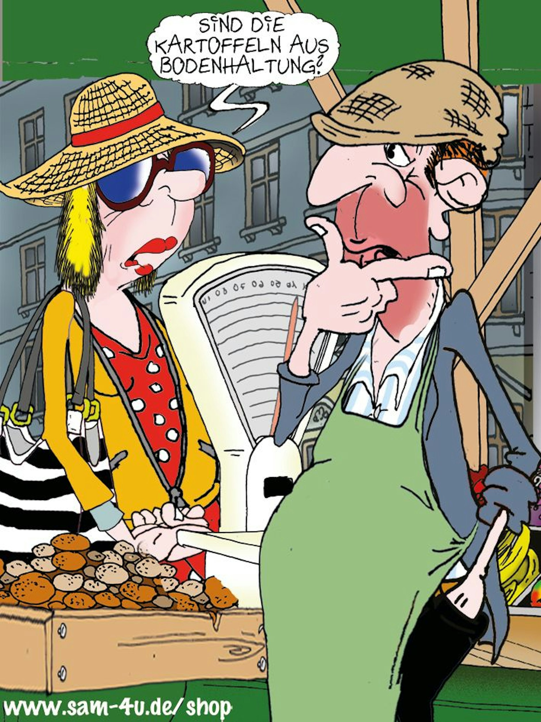 Auch am Dienstag starten wir mit dem Cartoon des Tages in den Tag - denn der hat einen festen Platz in unserer Rubrik Witz des Tages!