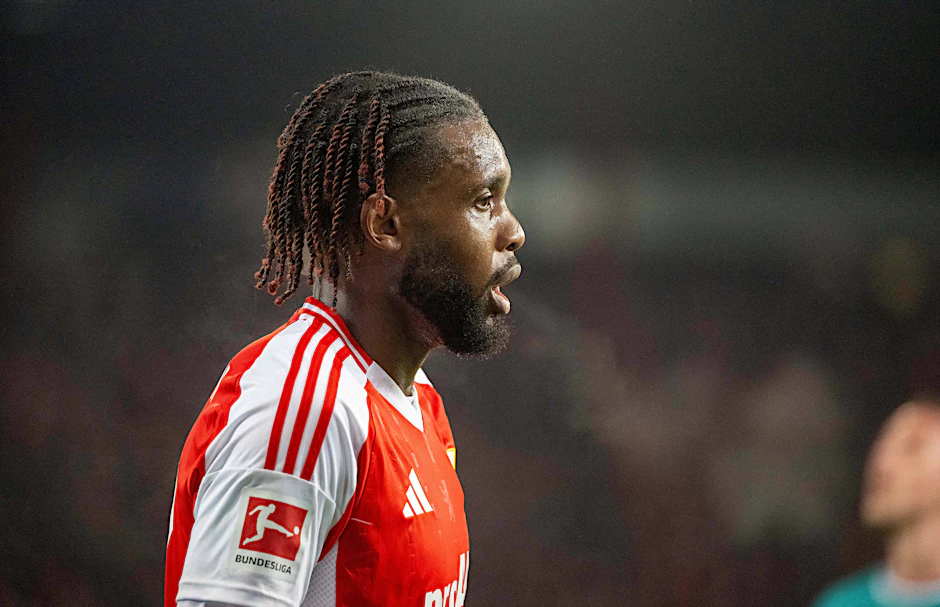 Jordan Siebatcheu wechselte im Winter vom 1. FC Union Berlin zu Stade Reims in die französische Ligue 1.
