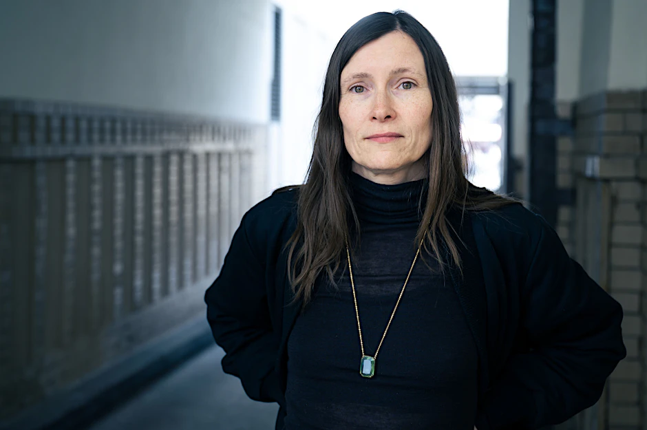 Die Schriftstellerin Heike Geißler, fotografiert in Berlin.