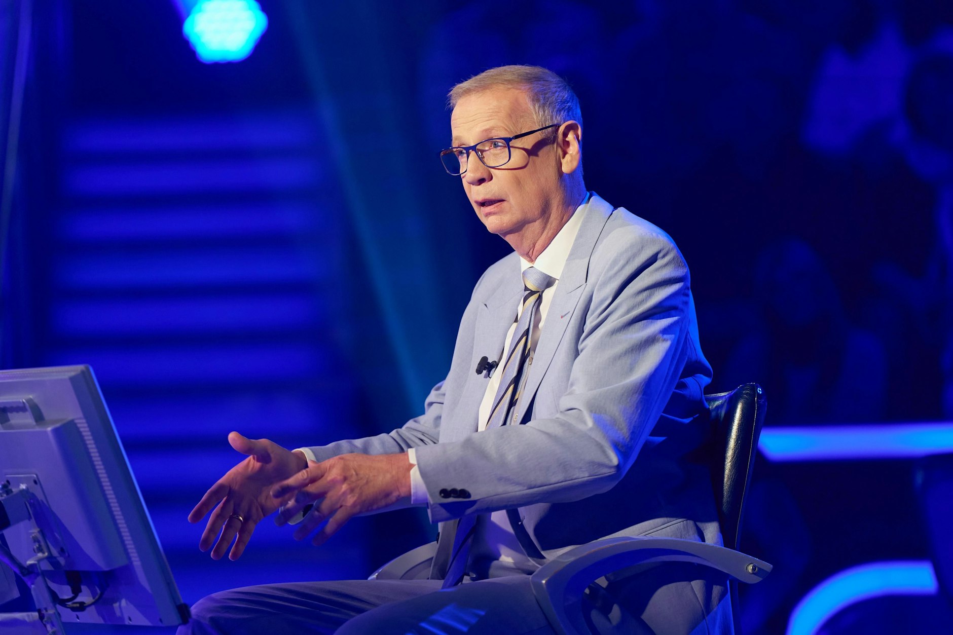 Günther Jauch moderiert „Wer wird Millionär?“ seit 1999. Ob er gewusst hätte, welcher ehemalige US-Präsident seinen Bruder Robert als Justizminister einsetzte?