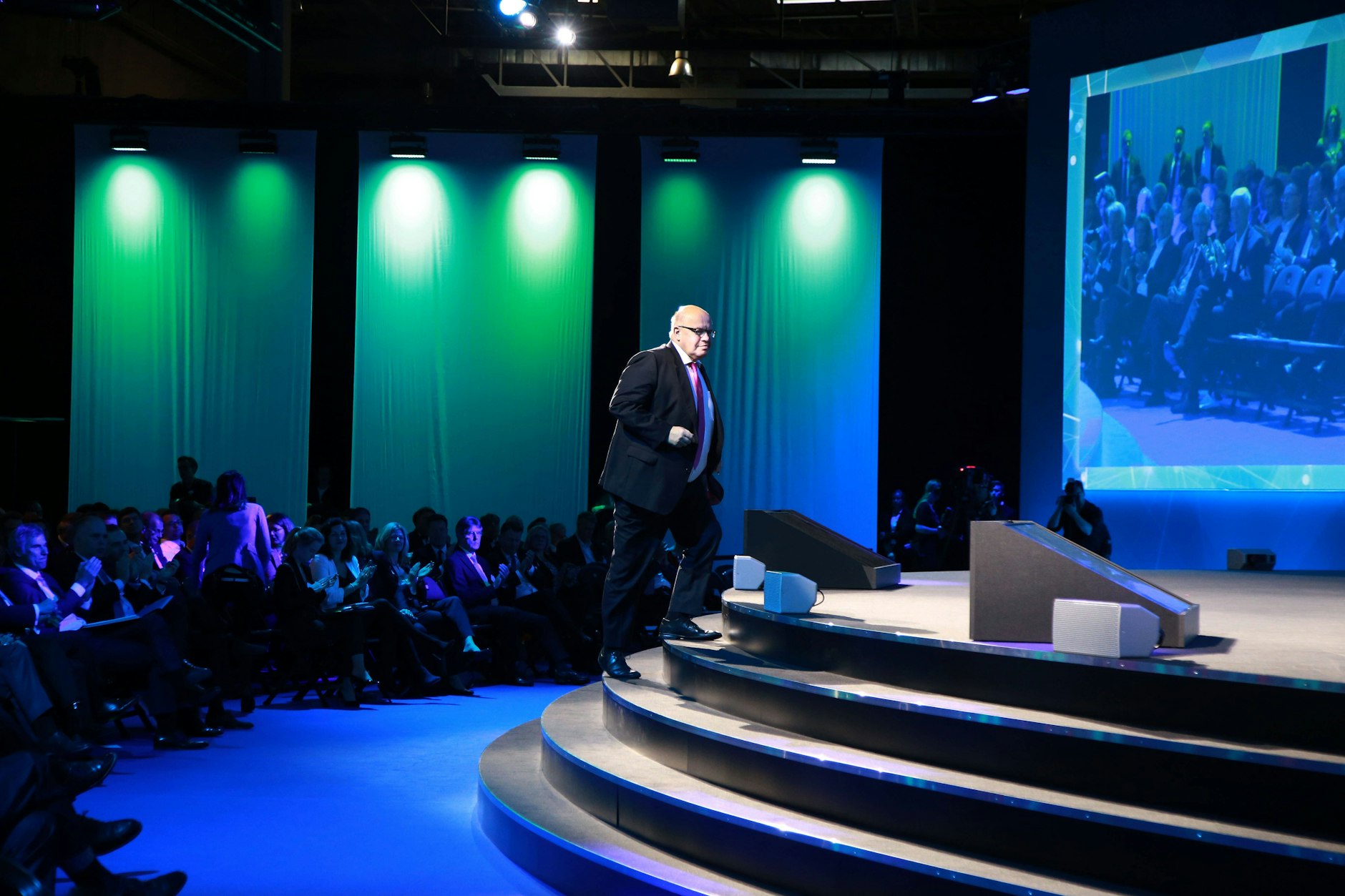 Peter Altmaier als Wirtschaftsminister auf dem Digital-Gipfel 2019