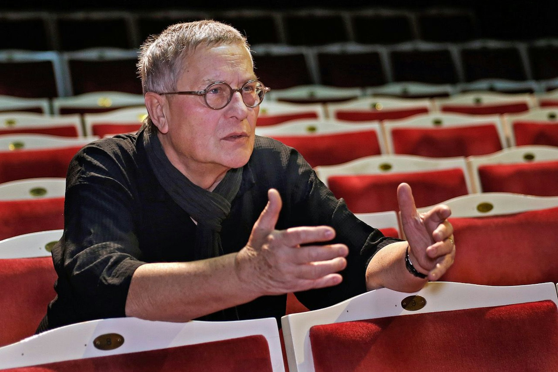 Wolfgang Rumpf, Gründer und Leiter des Kriminal-Theaters