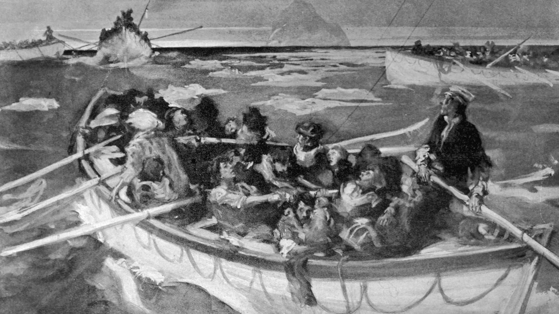 Nur rund 700 Menschen konnten von der Titanic gerettet werden, rund 1500 kamen in der Nacht des Untergangs ums Leben.