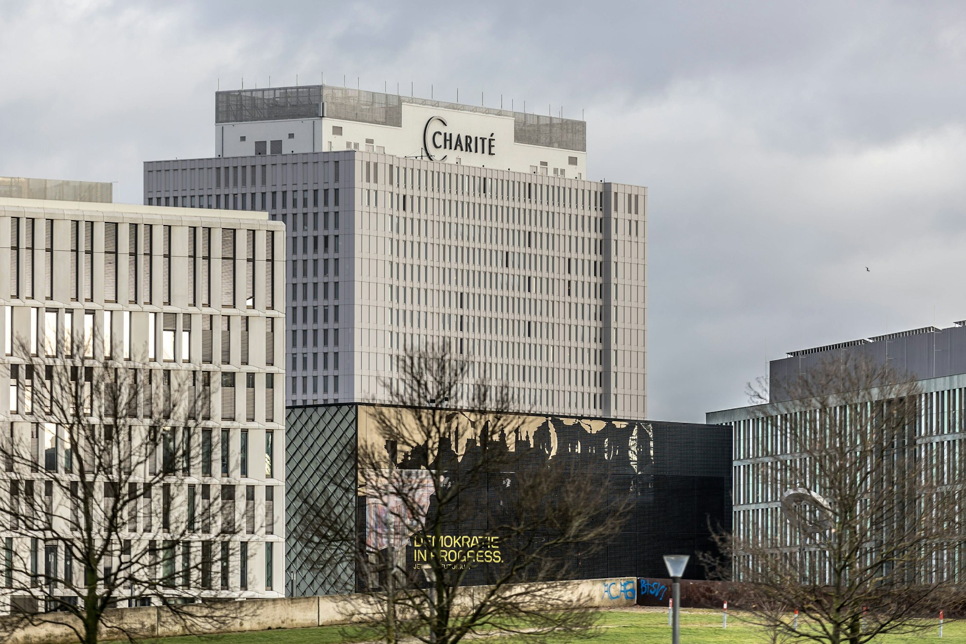 Charité-Gebäude in Berlin