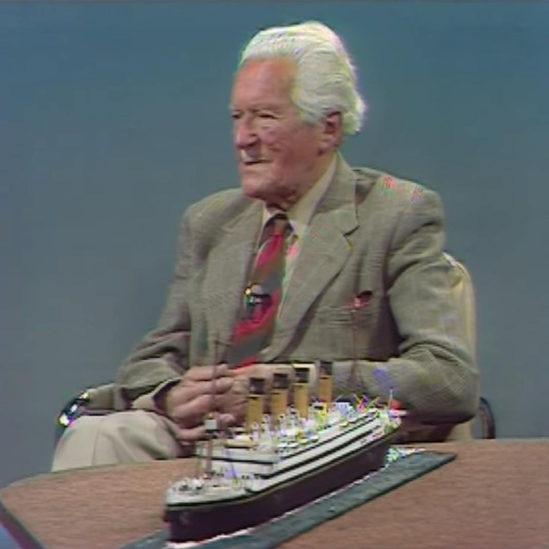 Frank Prentice erzählte in vielen Interviews, was er in der Nacht des Untergangs erlebte. Er arbeitete im Alter von 23 Jahren auf der Titanic.