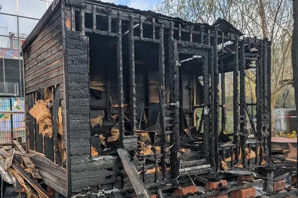 Das Tiny House war ein wichtiger Teil des Bürgergartens Helle Oase in Marzahn-Hellersdorf.