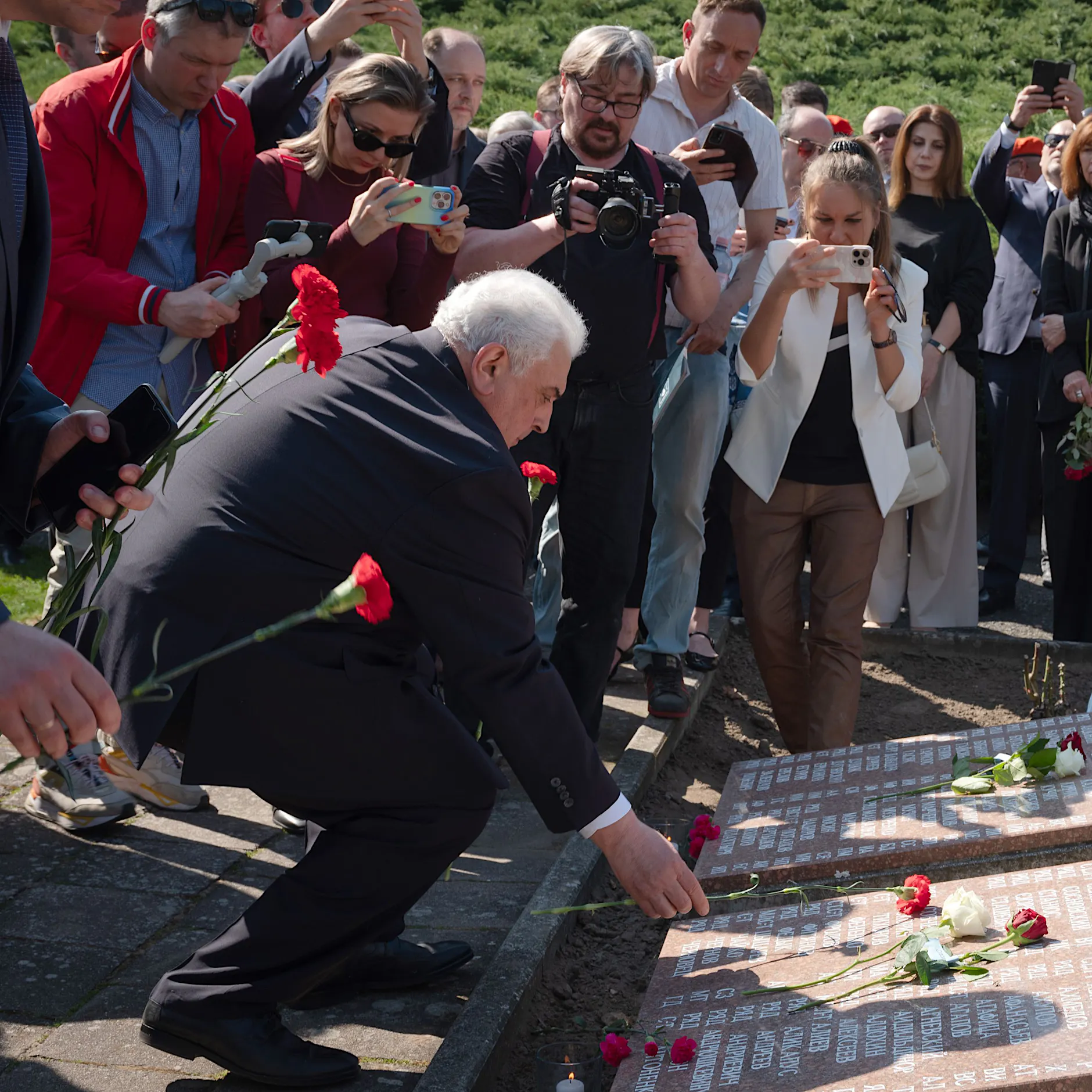 80 Jahre Kriegsgedenken: Russlands Botschafter Netschajew ist der Star von Seelow