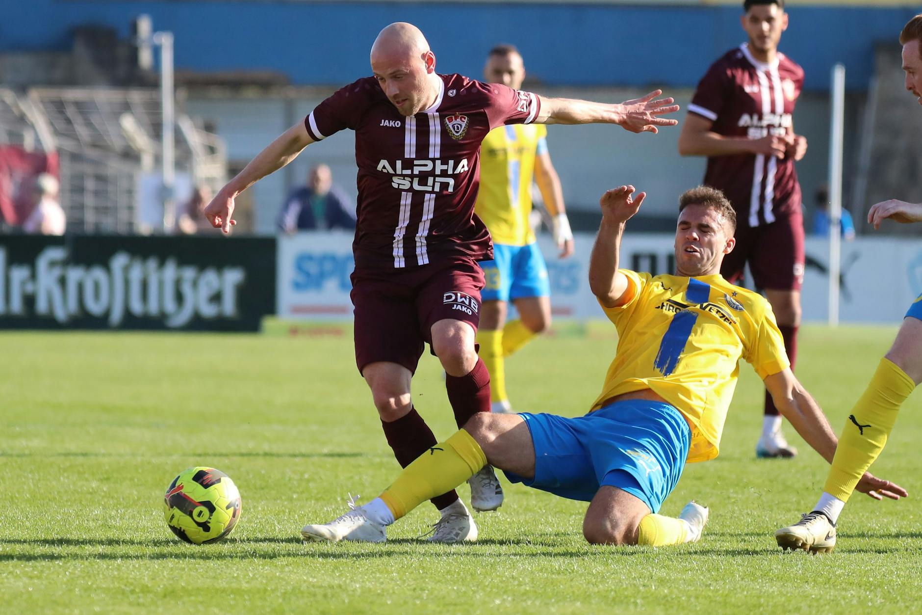 Julian Wießmeier blieb bei Lok Leipzig von Verletzung und Sperre verschont. Er könnte einer sein, der jetzt bei BFC Dynamo vorangeht.