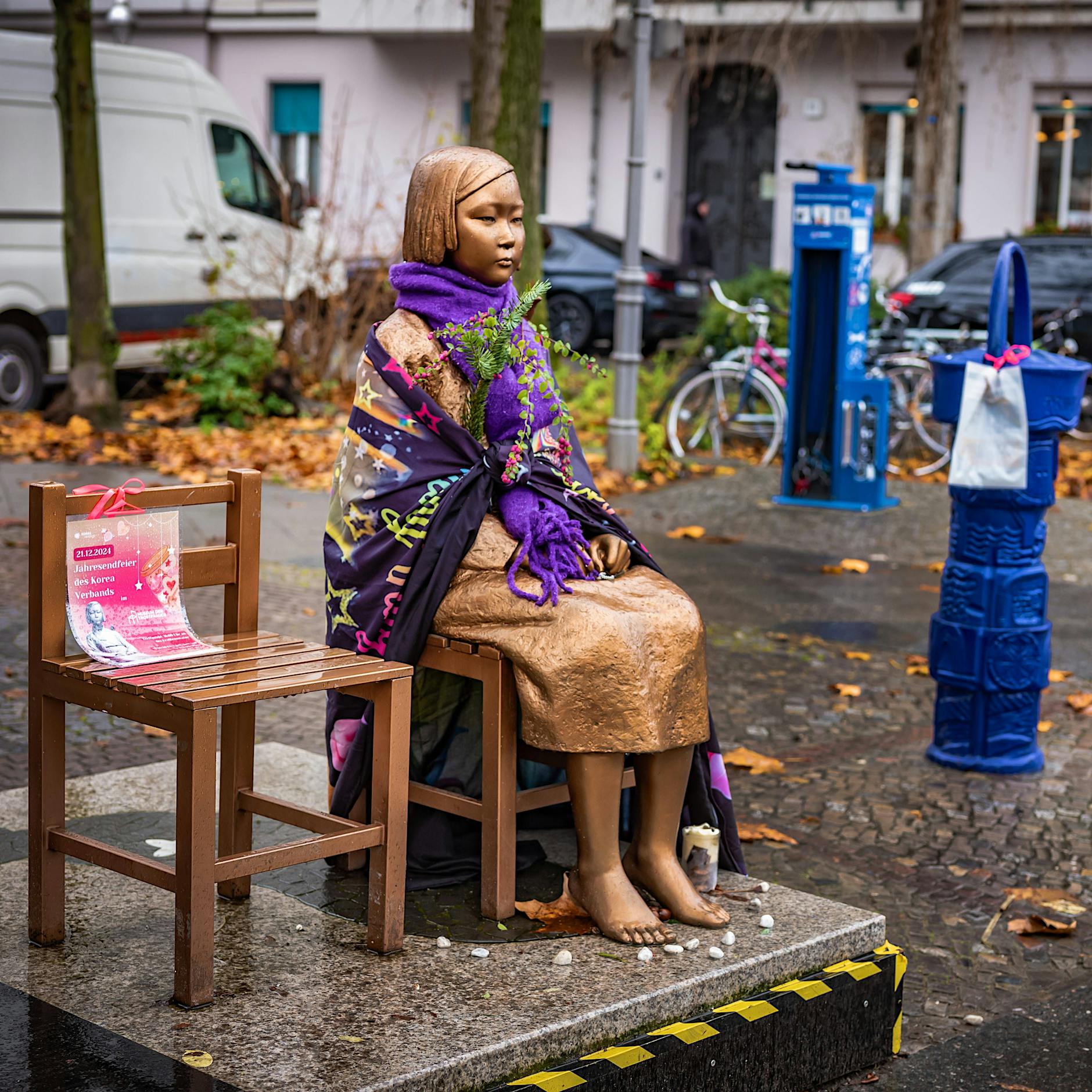 Trostfrau-Statue „Ari“ in Mitte darf vorerst bleiben: Trotz Interessen Japans