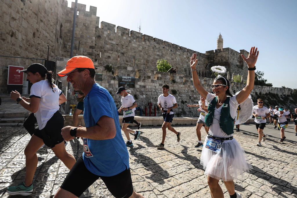 Marathon im Heiligen Land: Warum Israel das sicherste Kriegsgebiet der Welt ist