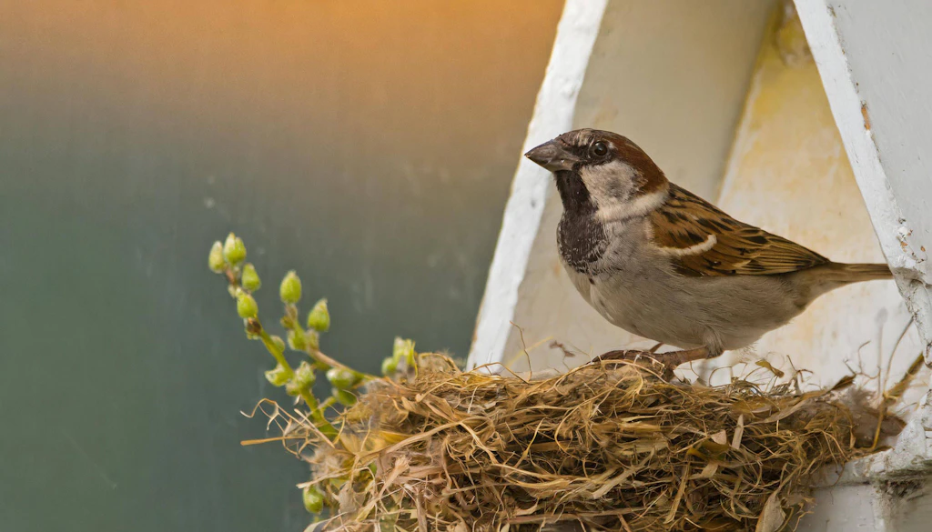 Piepmätze als Brandstifter: Vögel zünden Dachstuhl von Doppelhaushälfte an