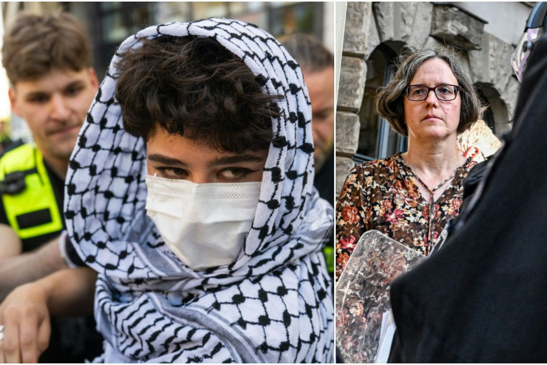 Die Präsidentin der Berliner Humboldt-Universität, Julia von Blumenthal, hat die Räumung eines Hörsaals nach einer Protestaktion propalästinensischer Aktivisten verteidigt.