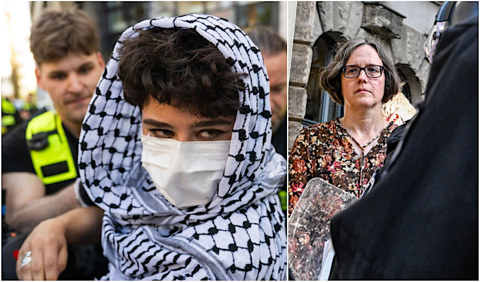 Die Präsidentin der Berliner Humboldt-Universität, Julia von Blumenthal, hat die Räumung eines Hörsaals nach einer Protestaktion propalästinensischer Aktivisten verteidigt.
