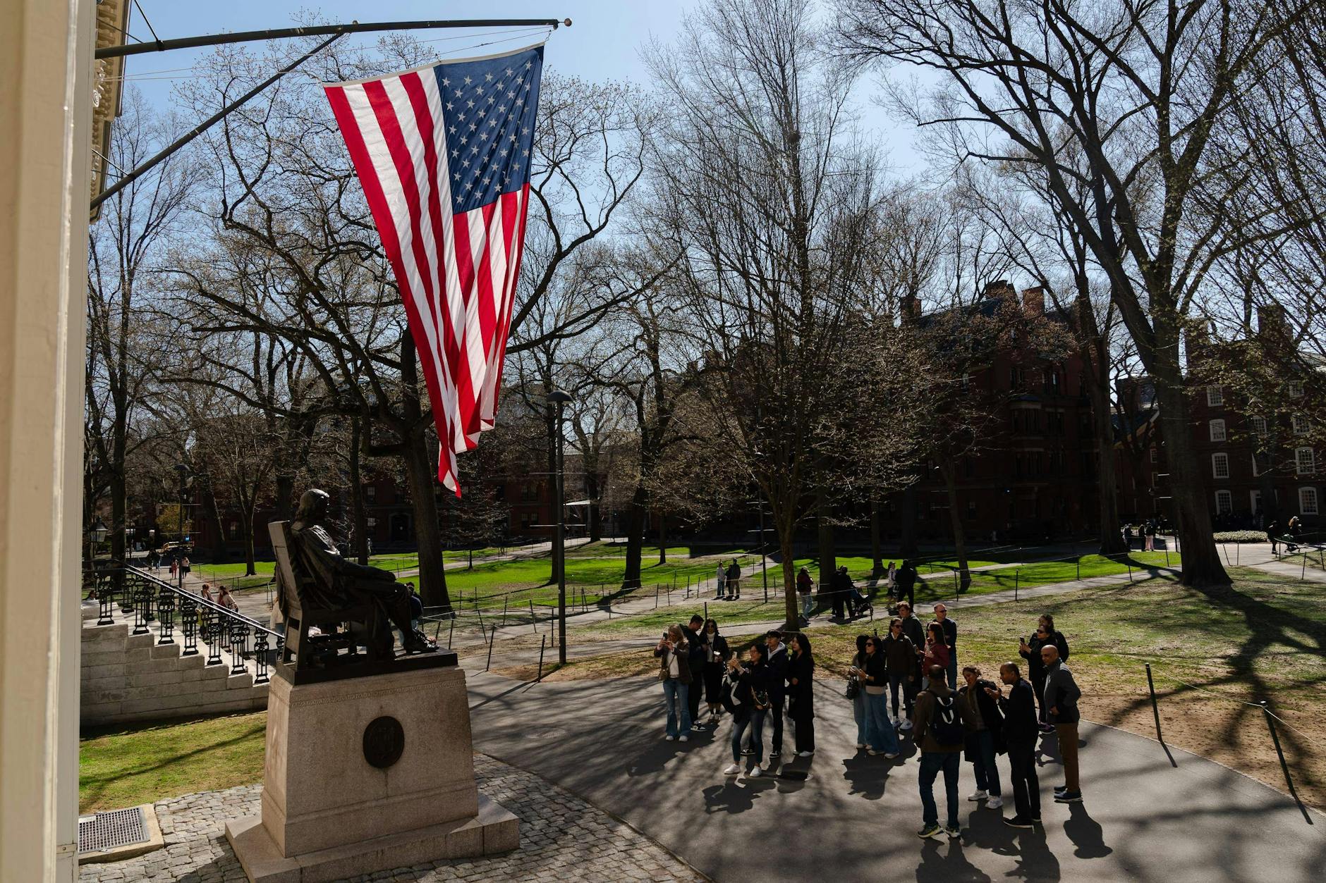 US-Präsident Donald Trump wirft der Harvard University unter anderem Antisemitismus vor.