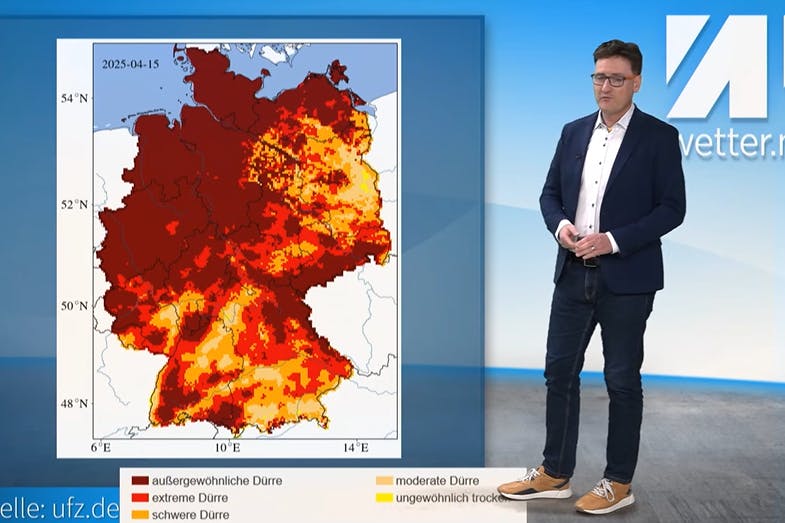 Aktuelle macht uns die Dürre zu schaffen, aber Wetter-Experte Dominik Jung weiß auch: Es kommt heftiges Tropen-Wetter auf uns zu.