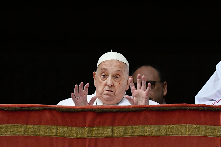 Papst Franziskus spendete am Ostersonntag den traditionellen Segen Urbi et Orbi.