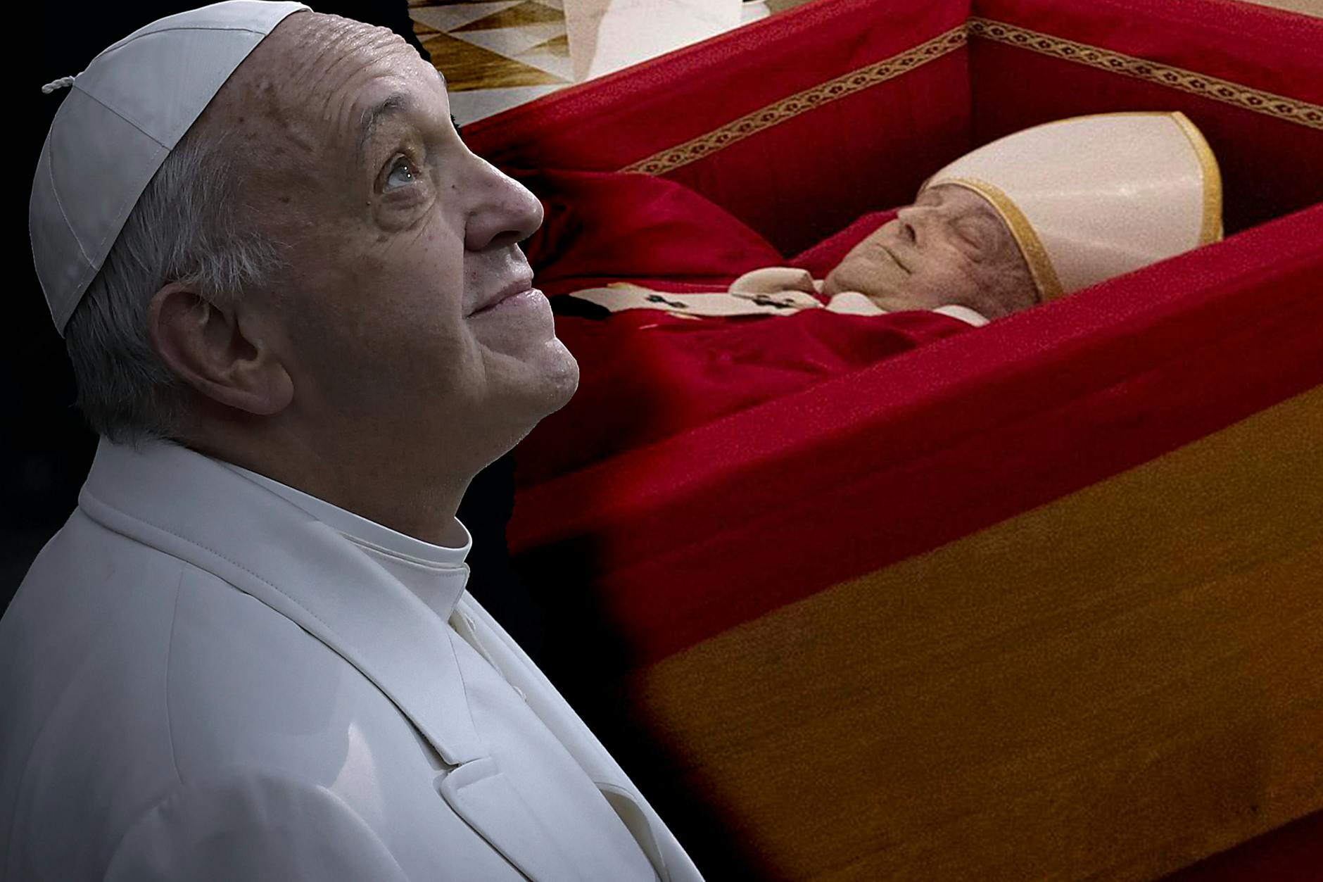 Die Welt trauert um den Papst. In der Kapelle des vatikanischen Gästehauses Santa Marta wurde sein Leichnam aufgebahrt. Aber: Was waren die letzten Worte von Papst Franziskus - und warum hat die Leiche dunkle Flecken im Gesicht?