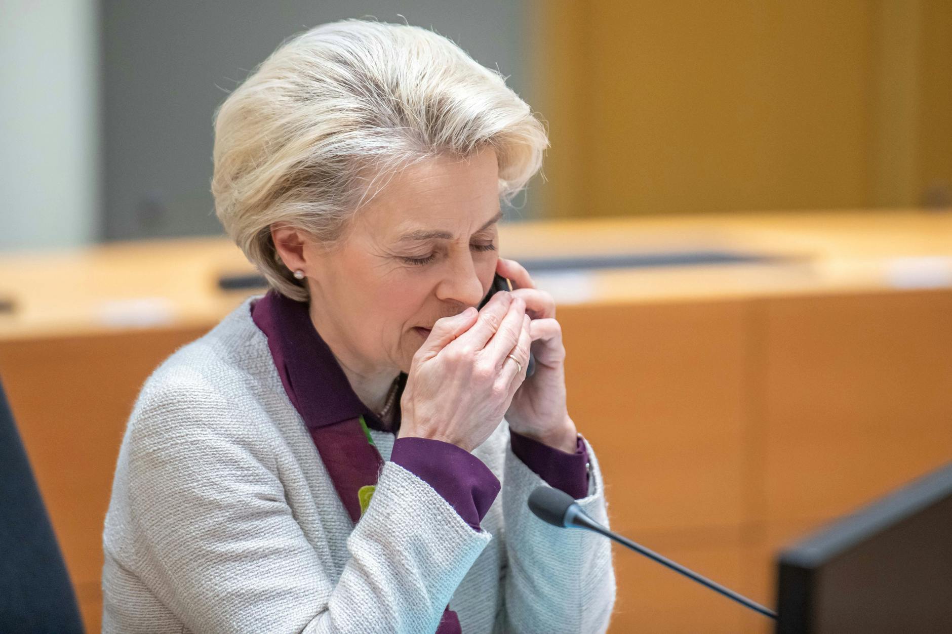 EU-Kommissionspräsidentin Ursula von der Leyen. Ihren Angaben zufolge wenden sich derzeit viele Länder an die EU, um einen starken Partner zu finden.