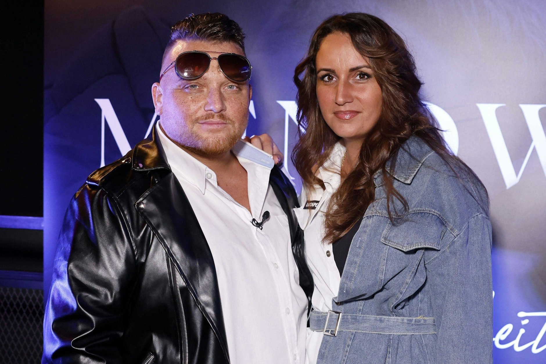 Menowin Fröhlich und seine Frau Senay im Januar 2023.