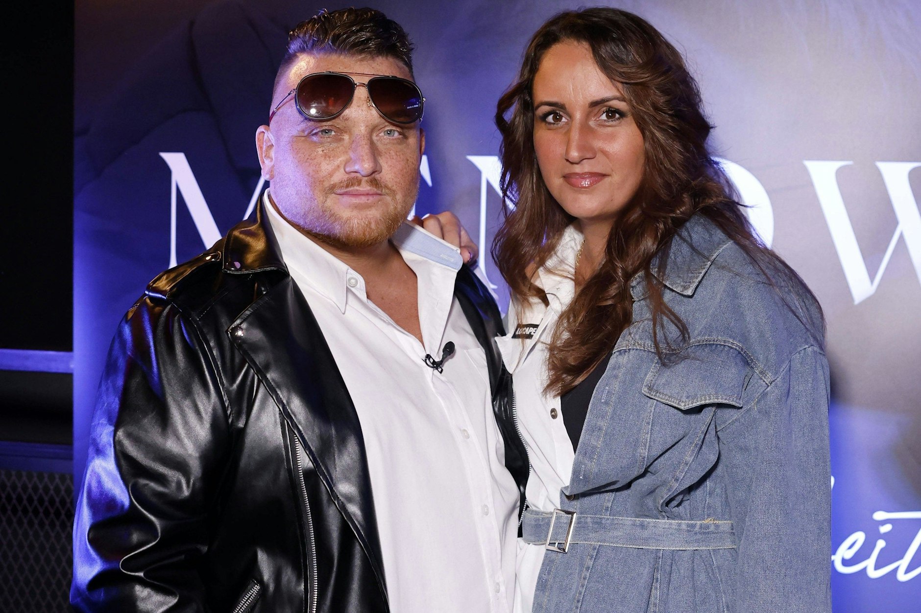 Menowin Fröhlich und seine Frau Senay im Januar 2023.