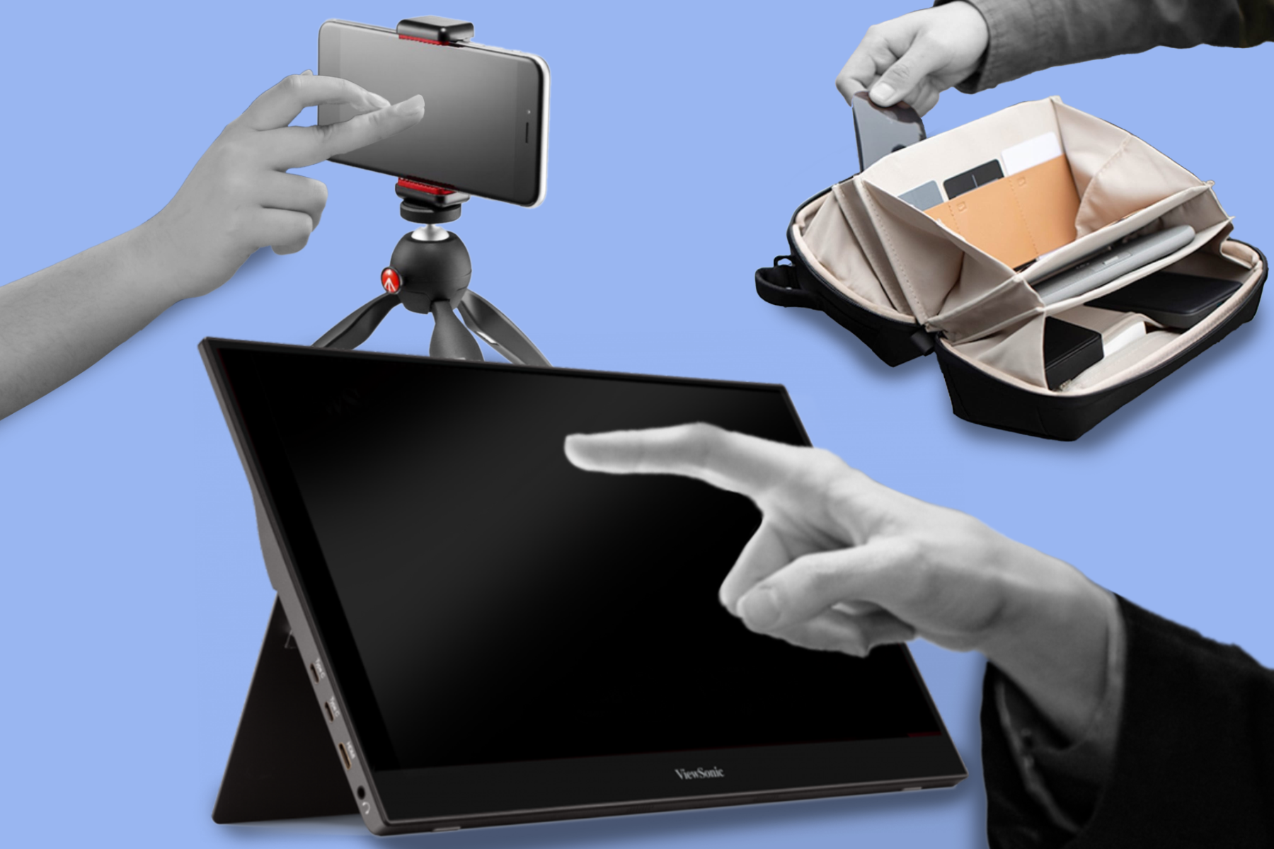 Powerbank, Aufladekabel, tragbarer Display: Das sind die 7 besten Gadgets für unterwegs