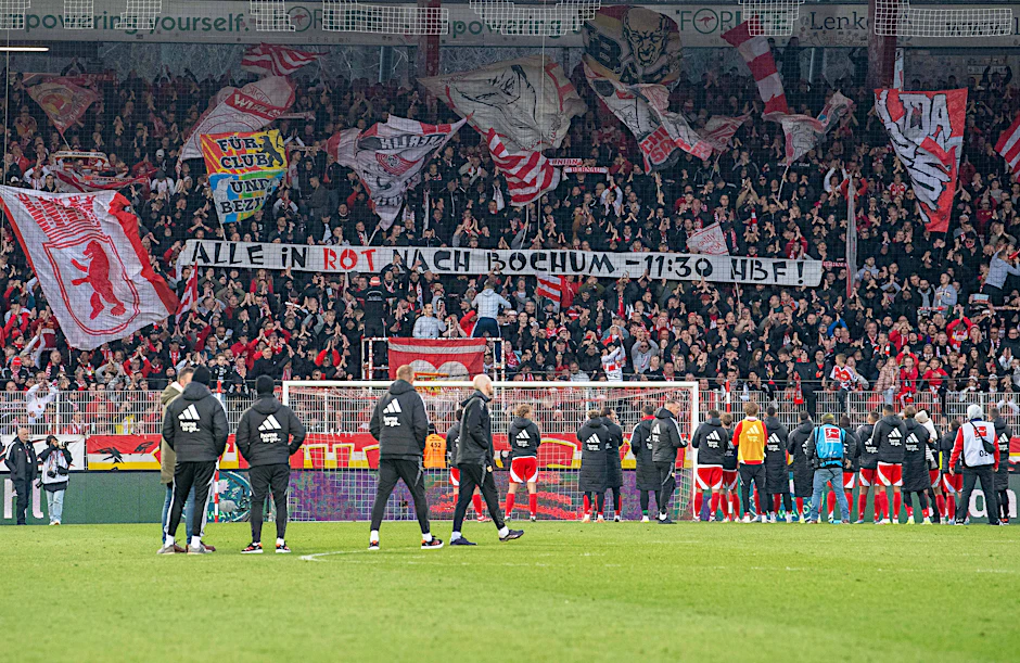 Seit Wochen trommelt die Fanszene des 1. FC Union für das Duell in Bochum. Das Rückspiel nach dem Feuerzeug-Skandal von Köpenick wird definitiv emotional.