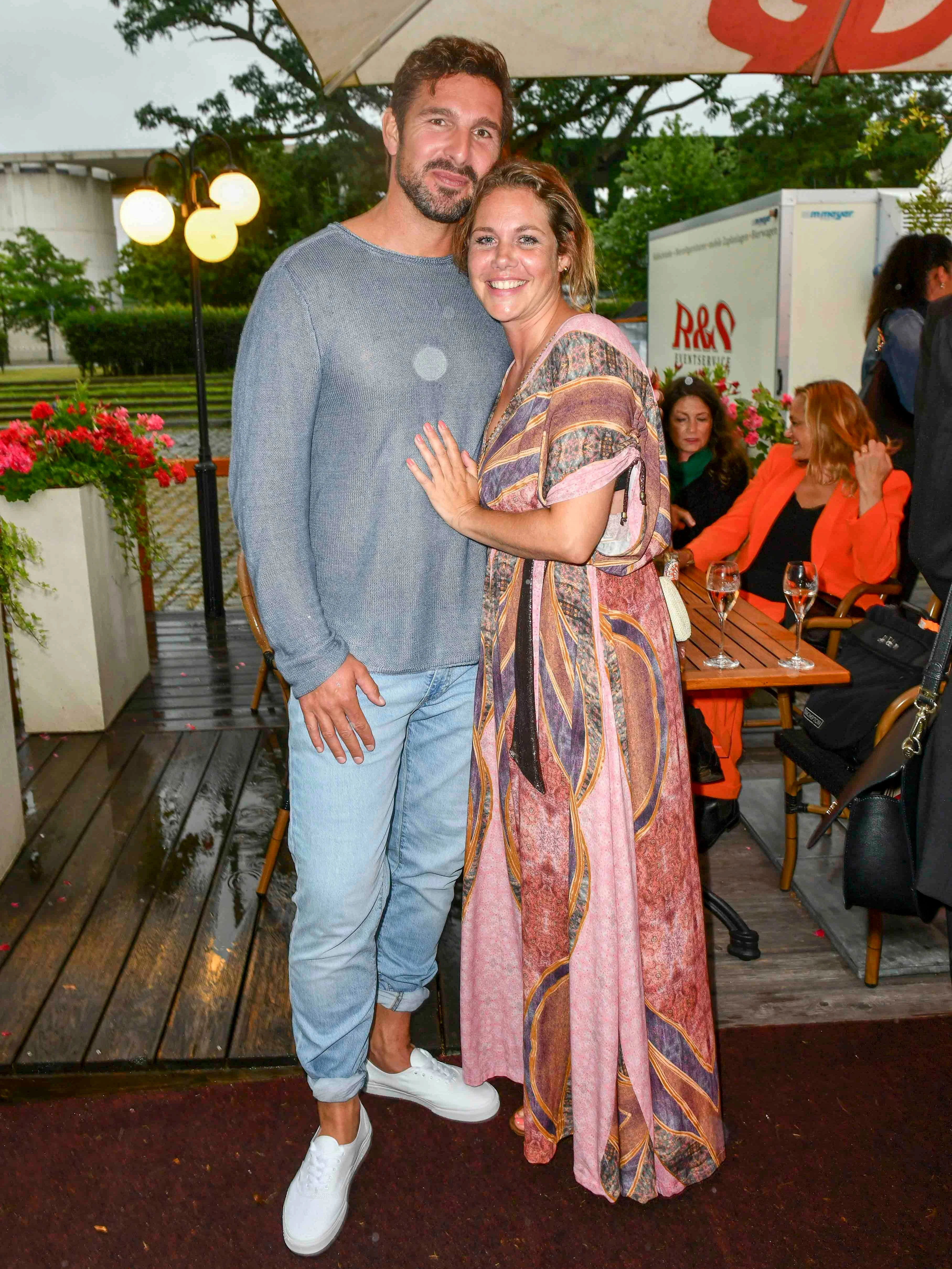Felicitas Woll und Benjamin Piwko im Jahr 2022.