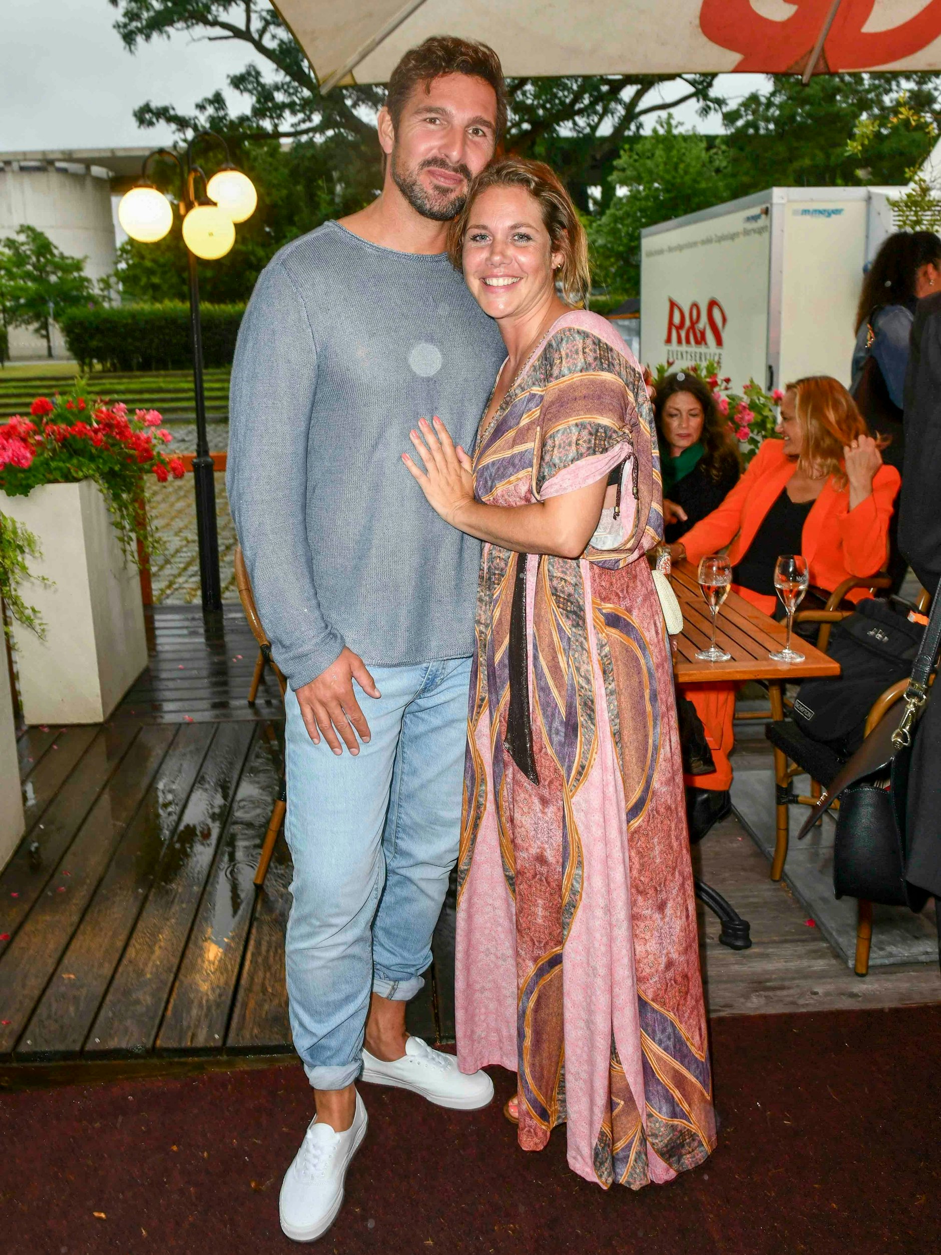 Felicitas Woll und Benjamin Piwko im Jahr 2022.