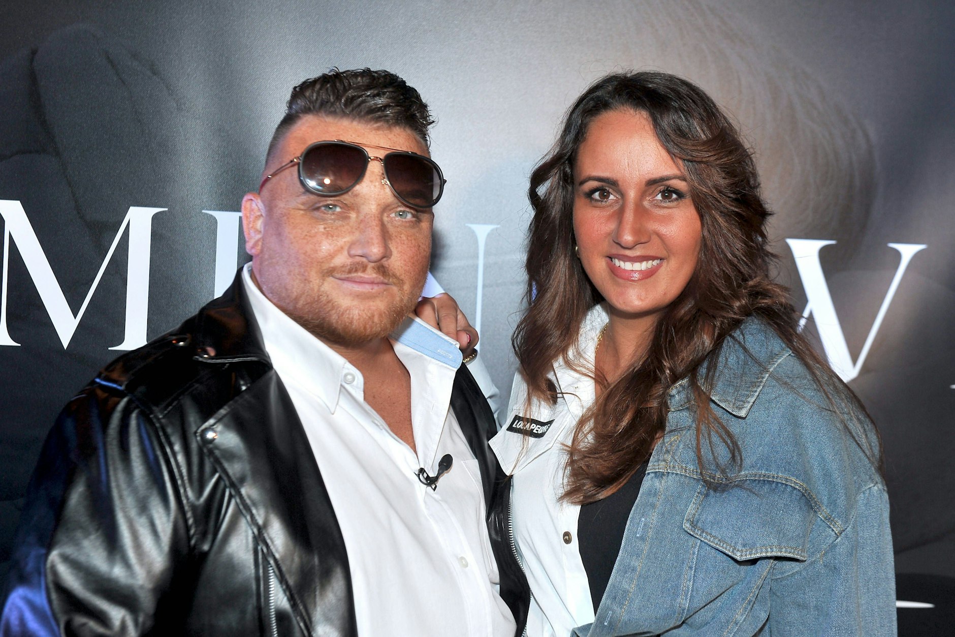 Menowin Fröhlich und seine Frau Senay.