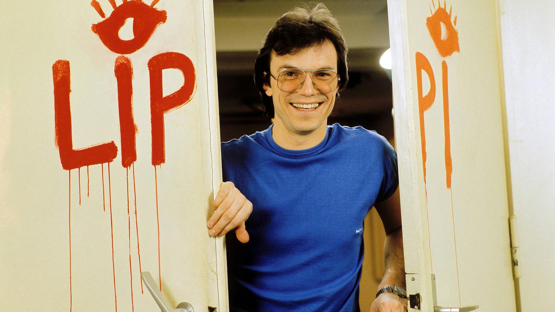 Wolfgang Lippert bei einem Fotoshooting im Jahr 1985. Sei Song „Erna kommt“ ist Kult - und gehört zu den Hits der DDR!