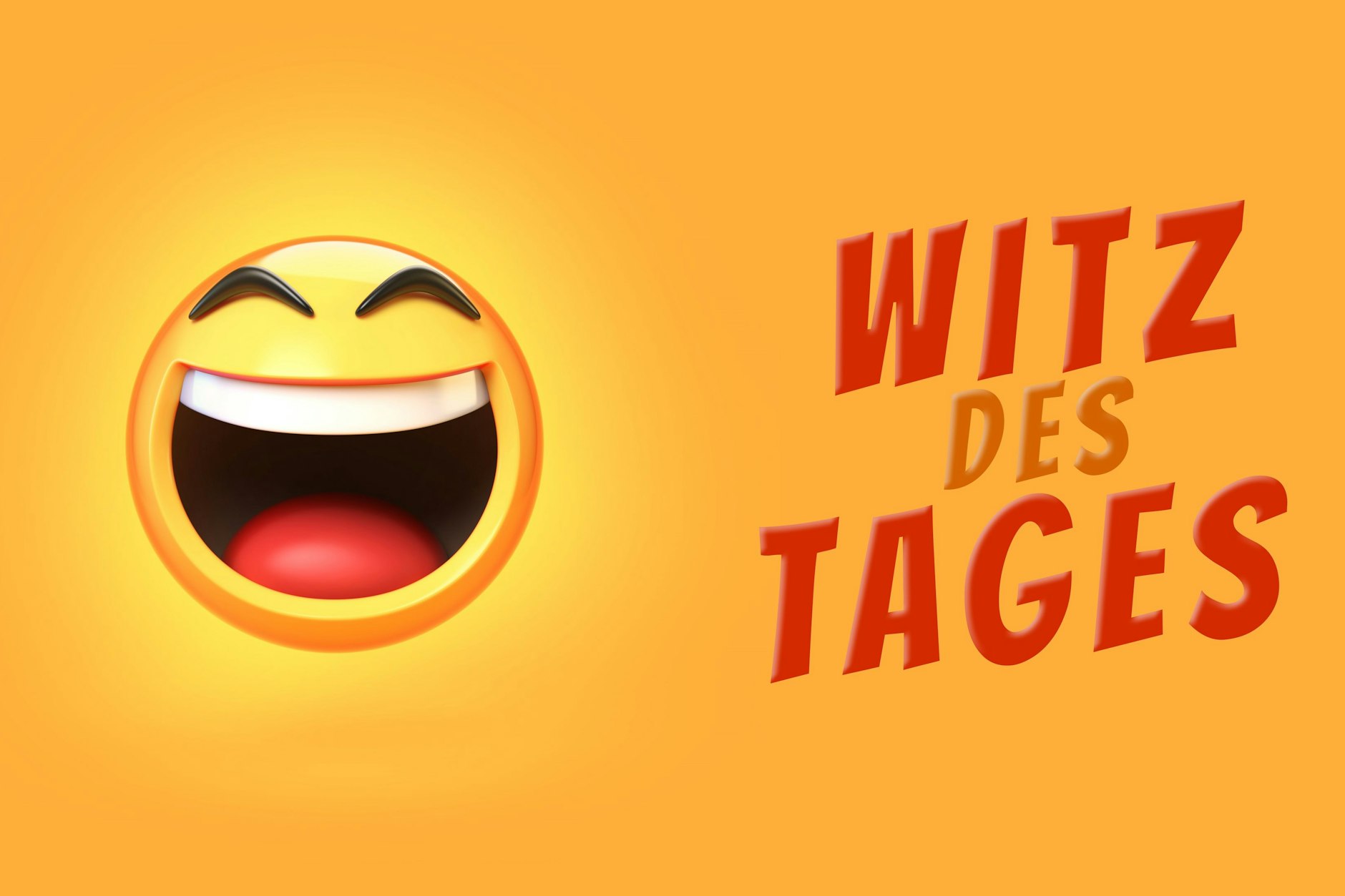 Lust auf drei lustige Witze? Die gibt es in unserer beliebten Rubrik Witz des Tages jeden Tag!