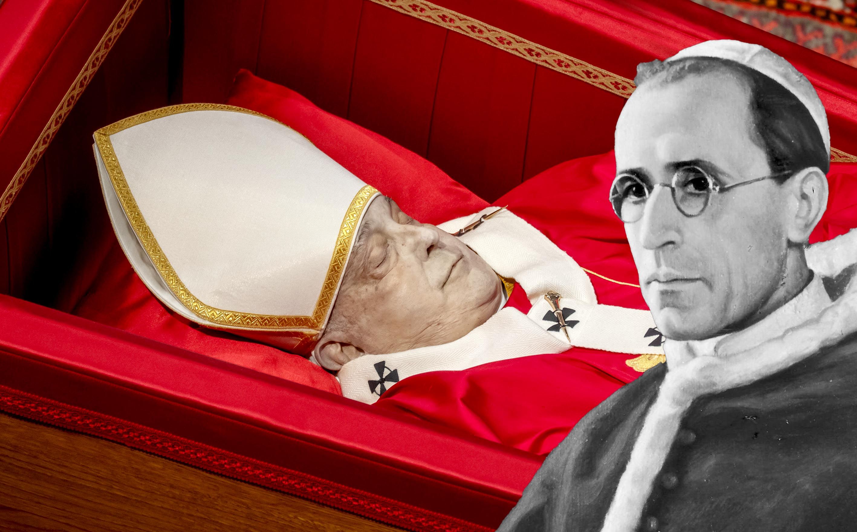 Toter Papst: Leiche explodiert! DAS geschah mit Papst Pius XII.