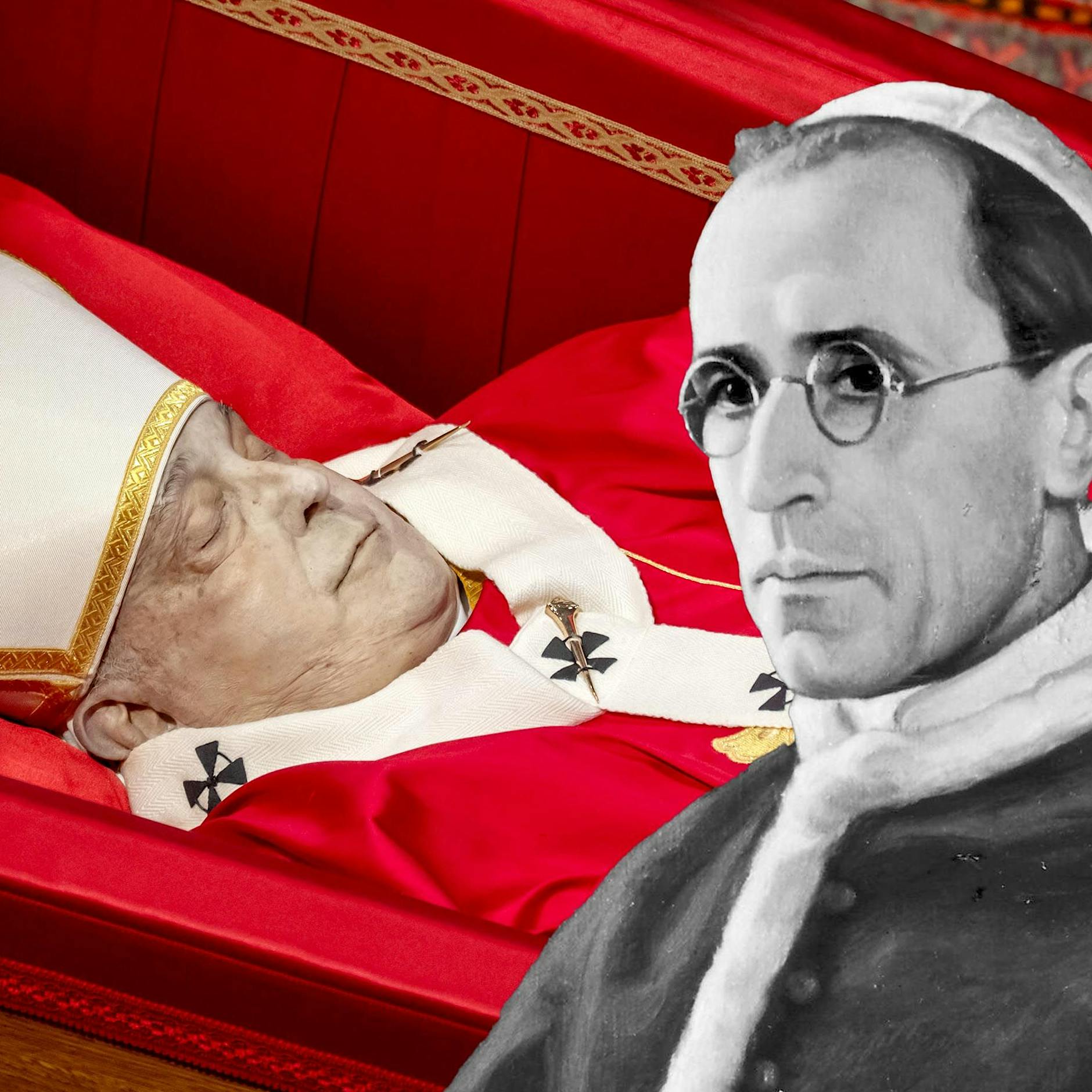 Toter Papst: Leiche explodiert! DAS geschah mit Papst Pius XII.