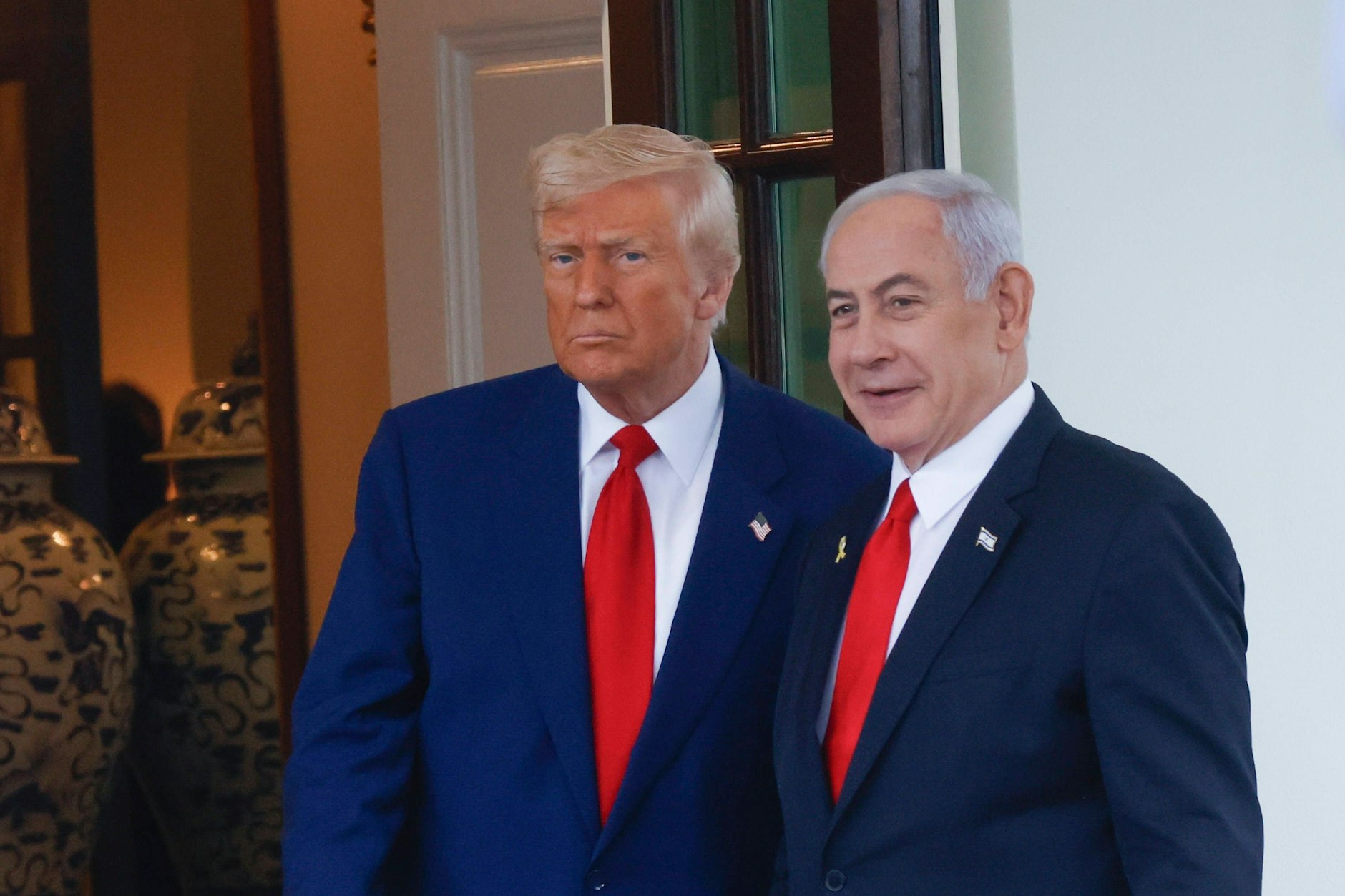 US-Präsident Donald empfängt Israels Ministerpräsidenten Benjamin Netanjahu Anfang April im Weißen Haus.